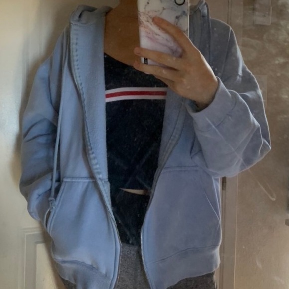 Rare light blue christy hoodie - Picture 4 of 4